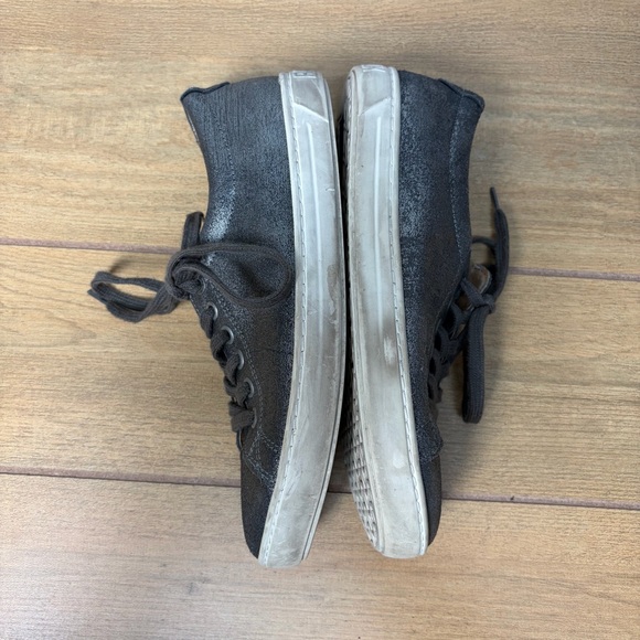 Birkenstock Arran Silver Suede Sneakers - Picture 3 of 7